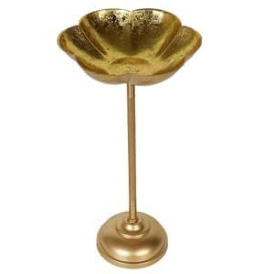 Decorative Urli Bowl Tealight Holder Stand Set of 3 | Floating Diya Stand Home Decor Showpiece for Decoration | Diwali and Pooja